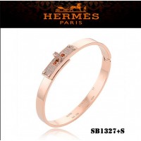 Hermes Kelly Bracelet Pink Gold With Diamonds